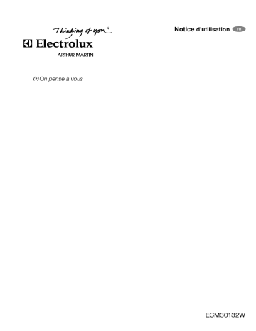 Electrolux ECM30132W Manuel du propriétaire | Fixfr