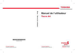 Toshiba TECRA A4 (PTA42) Manuel du propriétaire