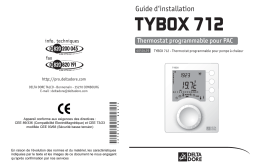 DELTA DORE TYBOX 712 Manuel du propriétaire