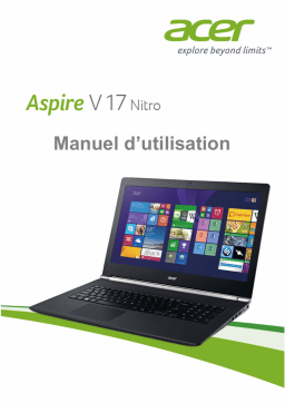 Acer ASPIRE V NITRO VN7 Manuel du propriétaire