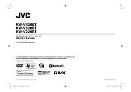 JVC KW-V220BT Manuel du propriétaire