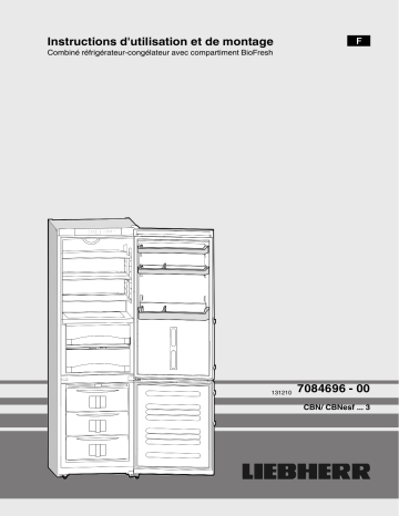 Liebherr CBNB 3913 Manuel du propriétaire | Fixfr