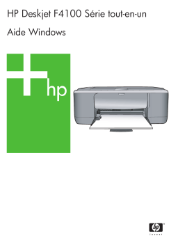 HP DeskJet F4180 Manuel du propriétaire