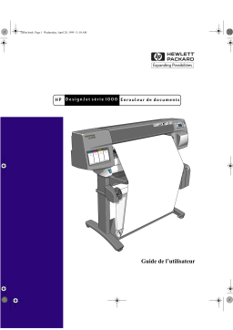 HP DESIGNJET 1000 Manuel du propriétaire