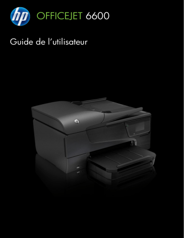 OJ 6600 E AIO | OFFICEJET 6600 | HP OFFICEJET OJ6600 Manuel du propriétaire | Fixfr