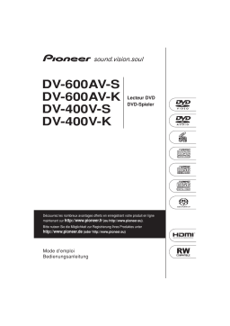 Pioneer DV400V-S Manuel du propriétaire