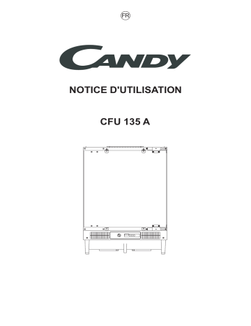 Candy CFU 135 Manuel du propriétaire | Fixfr