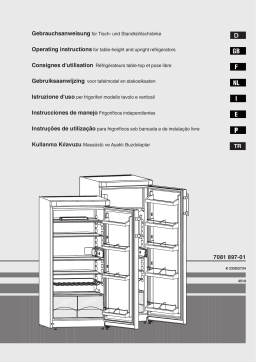 Liebherr K215 Manuel du propriétaire