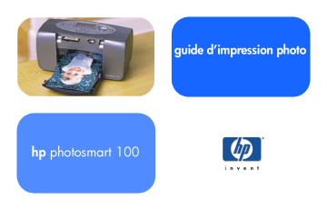 HP PHOTOSMART 100 Manuel du propriétaire | Fixfr