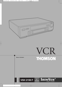 Thomson VSH2150G Manuel du propriétaire