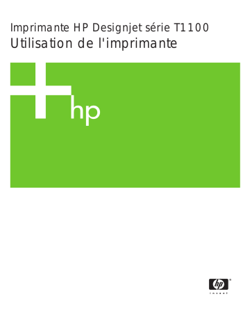 HP DESIGNJET T1100 MFP Manuel du propriétaire | Fixfr
