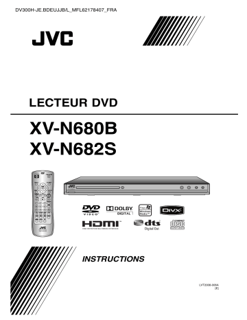 JVC XV-N680BE Manuel du propriétaire | Fixfr