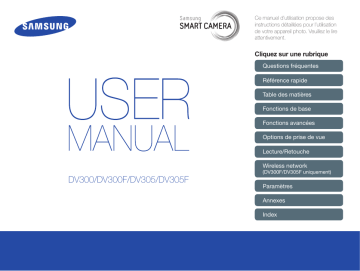 Samsung DV300F Manuel du propriétaire | Fixfr