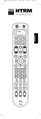 NAD HTRM Manuel du propriétaire | Fixfr