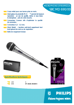 Philips SBCMD690 Manuel du propriétaire