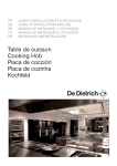 De Dietrich: Guides des plaques &agrave; induction + AI Chat