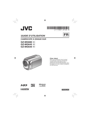 GZ-MG680 | JVC GZ-MG630 Manuel du propriétaire | Fixfr