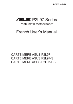 Asus P2L97SE Manuel du propriétaire