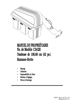 Husqvarna C342B Manuel du propriétaire