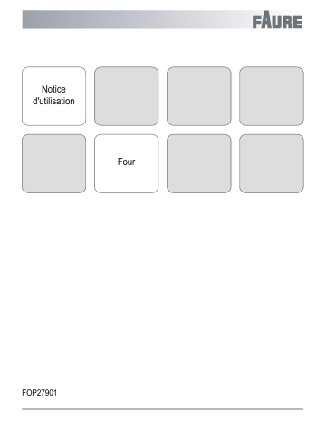 Faure FOP27901XB Manuel du propriétaire | Fixfr