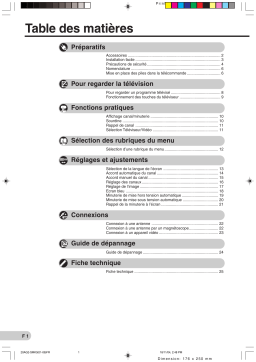 Sharp 20AG2-SMK3 Manuel du propriétaire