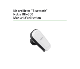 Nokia BLUETOOTH HEADSET BH-300 Manuel du propriétaire