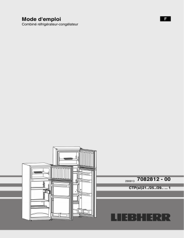 Liebherr CTP 2521-20 Manuel du propriétaire | Fixfr