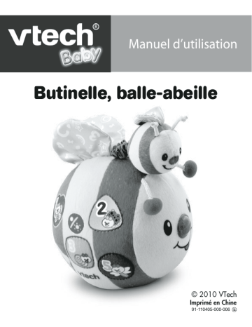 Manuel du propriétaire | VTech BUTINELLE BALLE-ABEILLE Manuel utilisateur | Fixfr
