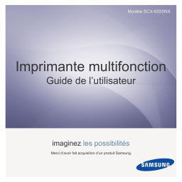 Samsung SCX-6555NX Manuel du propriétaire