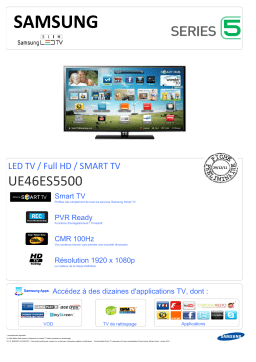 Samsung UE46ES5500 Manuel du propriétaire