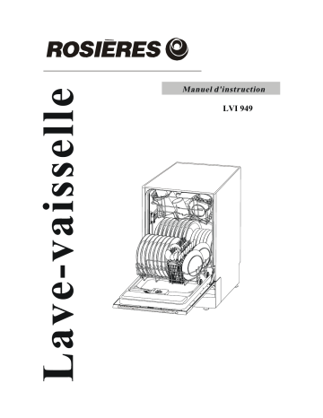 LVI 949 | ROSIERES LVI949 Manuel du propriétaire | Fixfr