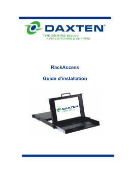 Daxten RACKACCESS Manuel du propriétaire