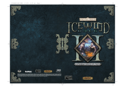 GAMES PC ICEWIND DALE 2-SORTS ET TABLES Manuel du propriétaire