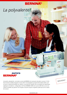 Bernina Aurora Manuel du propriétaire