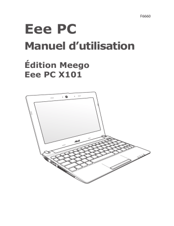 Asus Eee PC X101 Manuel du propriétaire | Fixfr