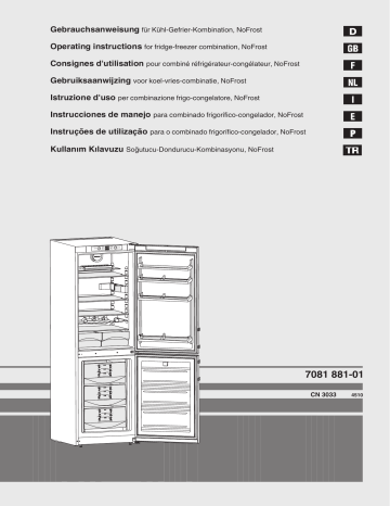 CNESF 304 | Liebherr CN 304 Manuel du propriétaire | Fixfr