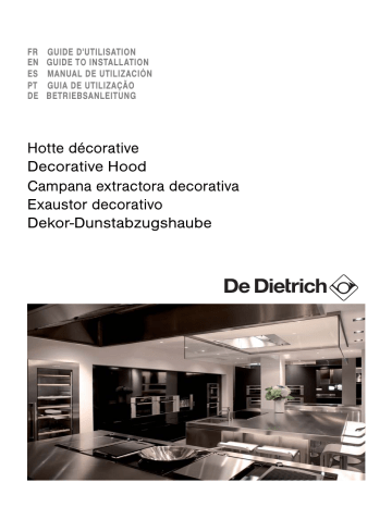 De Dietrich DHD1154X Manuel du propriétaire | Fixfr