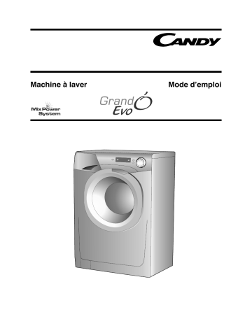 Candy EVO 9142DW/1 Manuel du propriétaire | Fixfr