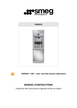 Smeg GW7010M Manuel du propriétaire