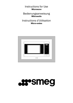 Smeg FME20TC Manuel du propriétaire