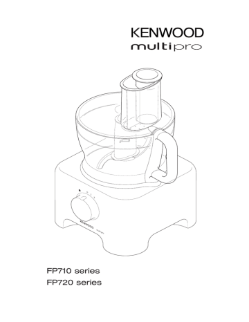 FP720 | Kenwood FP710 Manuel du propriétaire | Fixfr