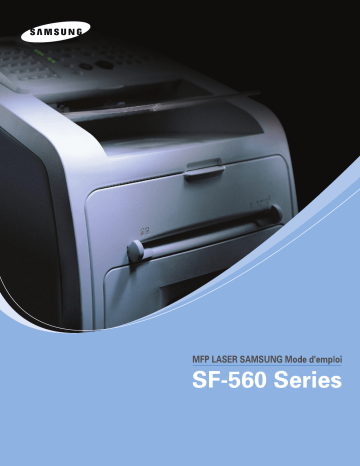 Samsung SF-565P Manuel du propriétaire | Fixfr