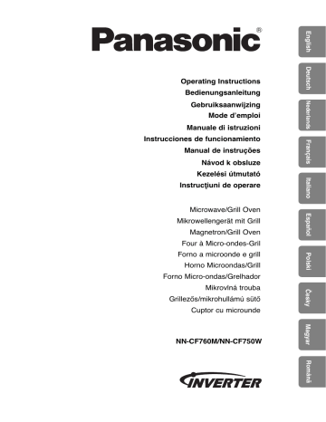 NN-CF750W | Panasonic NN-CF760M Manuel du propriétaire | Fixfr