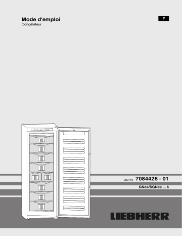 GNES 3076 PREMIUM NOFROST | Liebherr GNES 3076 Manuel du propriétaire | Fixfr