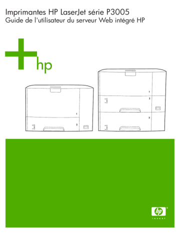 HP LASERJET P3005 Manuel du propriétaire | Fixfr