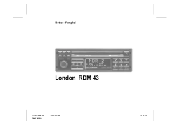 Blaupunkt LONDON RDM 43 Manuel du propriétaire