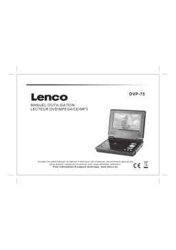 Lenco DVP-75 Manuel utilisateur