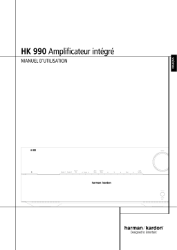 Harman Kardon HK 990 Manuel du propriétaire