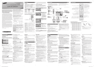 Samsung UN65EH6000F Manuel du propriétaire | Fixfr