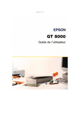 Epson GT-5000 Manuel utilisateur